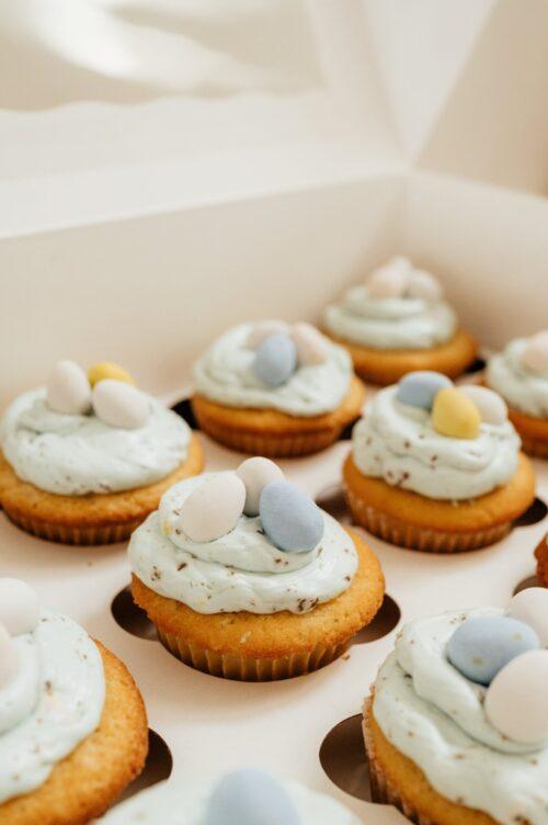 Mini Chocolate Egg Cupcakes