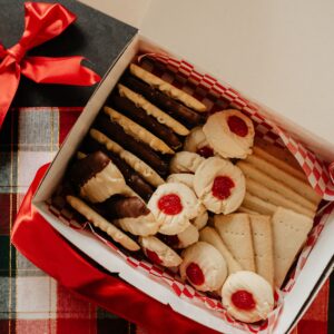 Holiday Shortbread Box